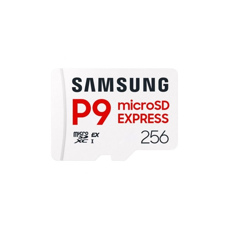 Carte microSDXC Express Samsung P9 256 Go UHS-I V30 A1 800 Mo/s