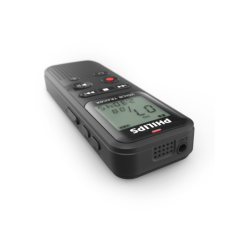 Enregistreur vocal numérique Philips VoiceTracer DVT1160 - 8 Go - Enregistrement à déclenchement vocal - Affichage de la date