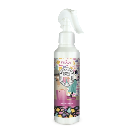 Désodorisant d'intérieur Prady - Spray pour la mode - Flacon de 220 ml - Spray