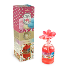 Désodorisant Prady Magic Flower Barbe à Papa - Flacon en verre 100 ml