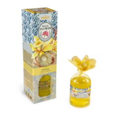 Désodorisant d'ambiance Prady Magic Flower Vanille - Flacon en verre de 100 ml
