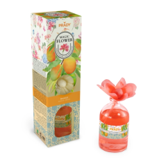 Désodorisant Prady Magic Flower Mangue - Flacon en verre de 100 ml