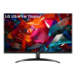 Moniteur de jeu LG 31,5" VA Ultra HD 4K HDR FreeSync - Temps de réponse de 4 ms - Haut-parleurs - Angle de vision de 178°