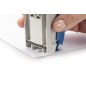 Agrafeuse de bureau Novus Evolution E 20 + boîte de 200 agrafes 24h/24 et 6j/7 - Jusqu'à 20 feuilles - Agrafes à fermeture