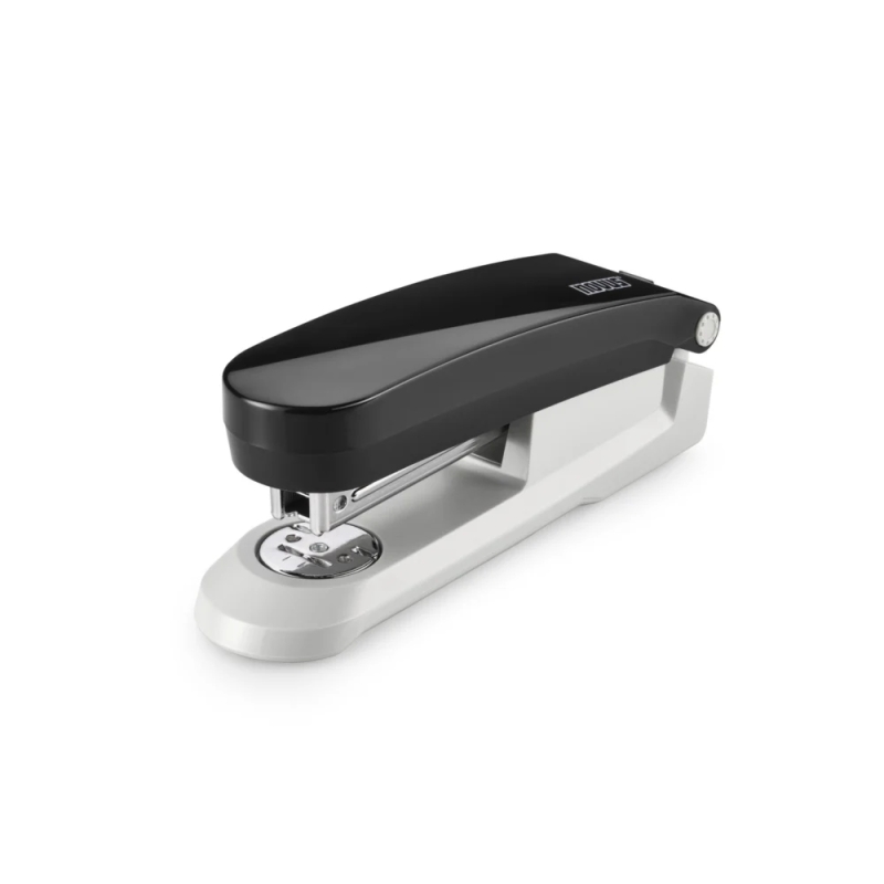 Agrafeuse de bureau Novus Evolution E 20 + boîte de 200 agrafes - 24 h/24 et 6 j/7 - Jusqu'à 20 feuilles - Ouverture, fermeture