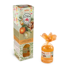 Désodorisant Prady Magic Flower Cannelle et Orange - Flacon en verre de 100 ml