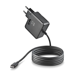 Chargeur mural NGS GAN 65W-C GaN 65W - USB-C - PD3.0 PPS - Charge intelligente pour ordinateur portable/tablette/smartphone