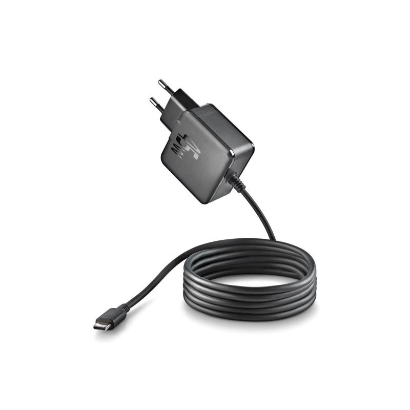 Chargeur mural NGS GAN 45W-C GaN 45 W - USB-C - PD 3.0 PPS - Charge intelligente pour ordinateur portable/tablette/smartphone