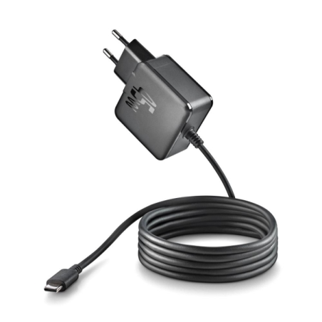 Chargeur mural NGS GAN 45W-C GaN 45 W - USB-C - PD 3.0 PPS - Charge intelligente pour ordinateur portable/tablette/smartphone
