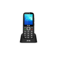 Téléphone portable SPC Fortune 2 Max 4G pour seniors - Écran XL 2,4" - Grandes touches - Sonnerie extra forte 104 dB