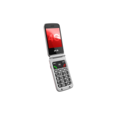 Téléphone à clapet SPC Stella 3 pour seniors - Bouton SOS - Grandes touches et boutons - Assistance à distance intelligente