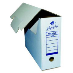 LOT de 25 Boîte de classement permanente Mariola format folio étendu - Dimensions : 27,5 x 12 x 39 cm - Idéale pour organiser