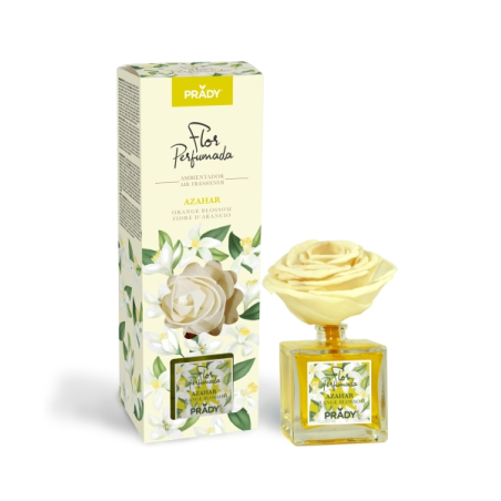 Désodorisant d'ambiance parfumé à la fleur d'oranger Prady - Flacon en verre de 90 ml