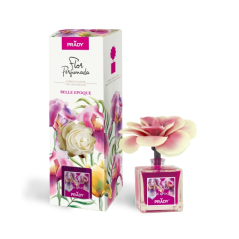Désodorisant d'ambiance parfumé aux fleurs Prady Belle Époque - Flacon en verre de 90 ml