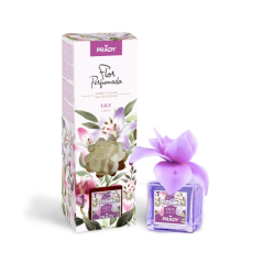 Désodorisant parfumé à la fleur de lys Prady - Flacon en verre de 90 ml