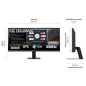 Moniteur ultra-large LG 29" LCD IPS WFHD 100 Hz HDR FreeSync - 21:9 - HDMI, DisplayPort - VESA 100x100 - Noir