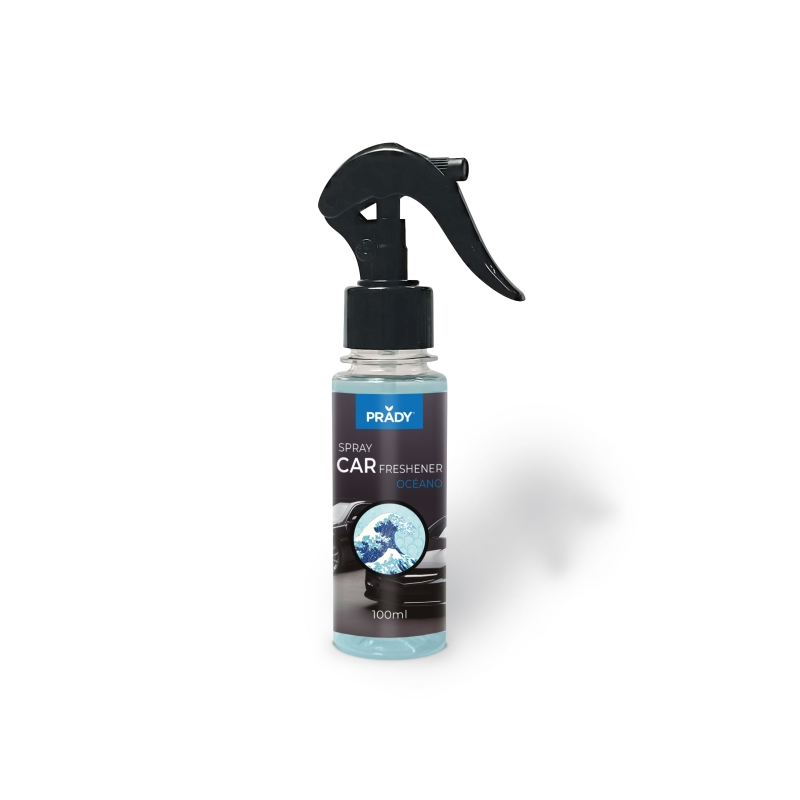 Désodorisant pour voiture Prady Ocean - Flacon de 100 ml - Vaporisateur