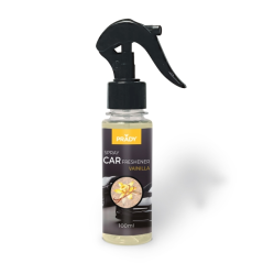 Désodorisant pour voiture Prady Vanille - Flacon de 100 ml - Vaporisateur
