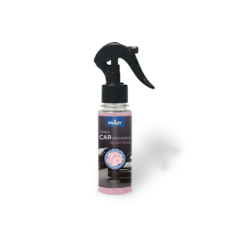 Désodorisant pour voiture à la rose Prady Kelaat - Flacon de 100 ml - Vaporisateur