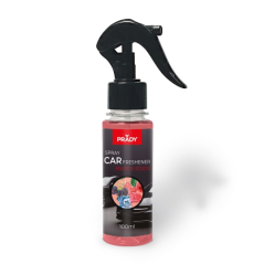 Désodorisant pour voiture Prady Fruits rouges - Flacon de 100 ml - Vaporisateur