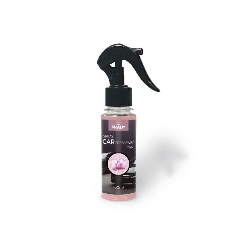 Désodorisant pour voiture Prady Yani - Flacon de 100 ml - Vaporisateur
