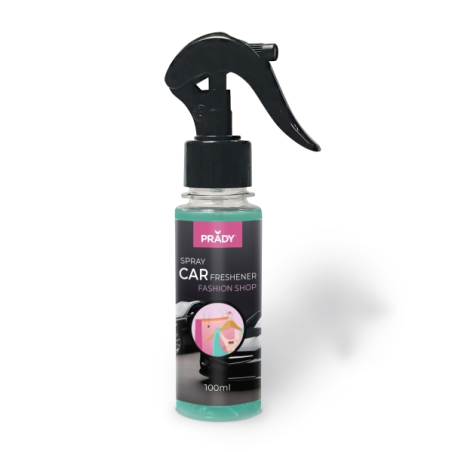 Désodorisant pour voiture Prady Fashion Shop - Flacon de 100 ml - Vaporisateur