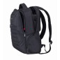 Sac à dos Ewent EW2528 Urban pour ordinateur portable jusqu'à 17 pouces - 5 compartiments - Matériau imperméable - Noir