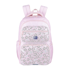 Sac à dos scolaire Oxford Dream Tech à imprimé animal 25 L - 2 compartiments et 10 poches - Dos ergonomique respirant