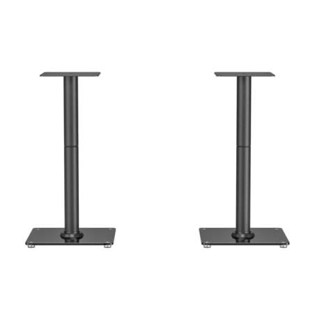 Support universel pour enceintes de sol Aisens - Charge maximale : 25 kg - Hauteur : 61 cm - Noir