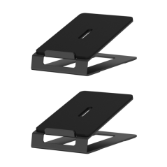 Support universel pour enceintes de table Aisens - Charge maximale : 10 kg - Noir