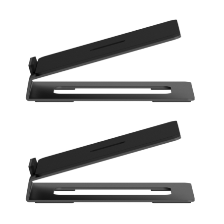 Support universel pour enceintes de table Aisens - Charge maximale : 10 kg - Noir