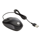Souris de voyage HP USB - 1000 DPI - Ultra-légère et ultra-compacte pour les déplacements - 2 boutons + molette de défilement