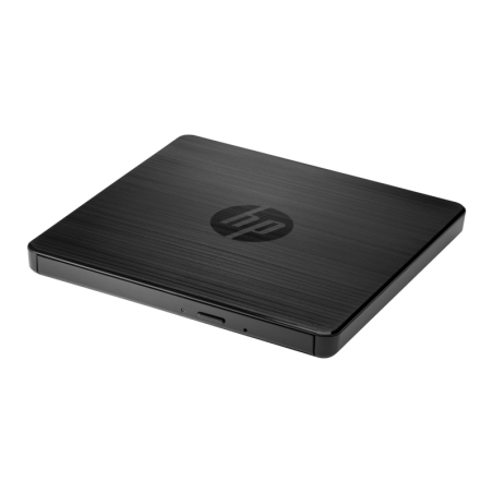 Graveur/lecteur CD/DVD externe HP DVDRW F2B56AA - Design ultra-fin (9,5 mm) - Connexion USB 2.0 Plug & Play - Compatible