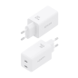 Chargeur Aisens GaN 65 W - 2 ports USB-C PD3.0 QC4.0 - Technologie IA - Blanc