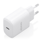 Chargeur Aisens GaN 30 W - 1 port USB-C PD3.0 - Technologie IA - Blanc