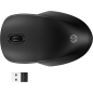 Souris sans fil HP 255 Dual Bluetooth/2,4 GHz - Ambidextre - Capteur optique multi-surfaces 1 600 DPI - Jusqu'à 12 mois