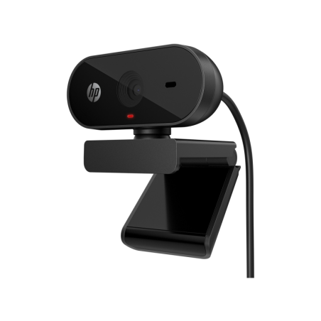 Webcam HP 325 Full HD 1080p - Grand angle 66° - Microphone intégré - Correction automatique de la luminosité et de l'image