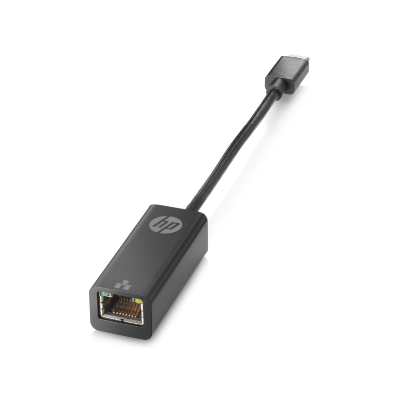 Adaptateur HP USB-C vers Ethernet RJ45 G2 - Gigabit 10/100/1000 Mbps - Plug & Play - Compatible PXE, Wake-on-LAN et transfert