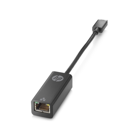 Adaptateur HP USB-C vers Ethernet RJ45 G2 - Gigabit 10/100/1000 Mbps - Plug & Play - Compatible PXE, Wake-on-LAN et transfert