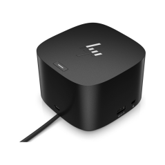 Station d'accueil HP Thunderbolt G4 120 W Thunderbolt 4 avec 13 ports - Prend en charge jusqu'à 4 écrans 4K - Vitesse Ethernet