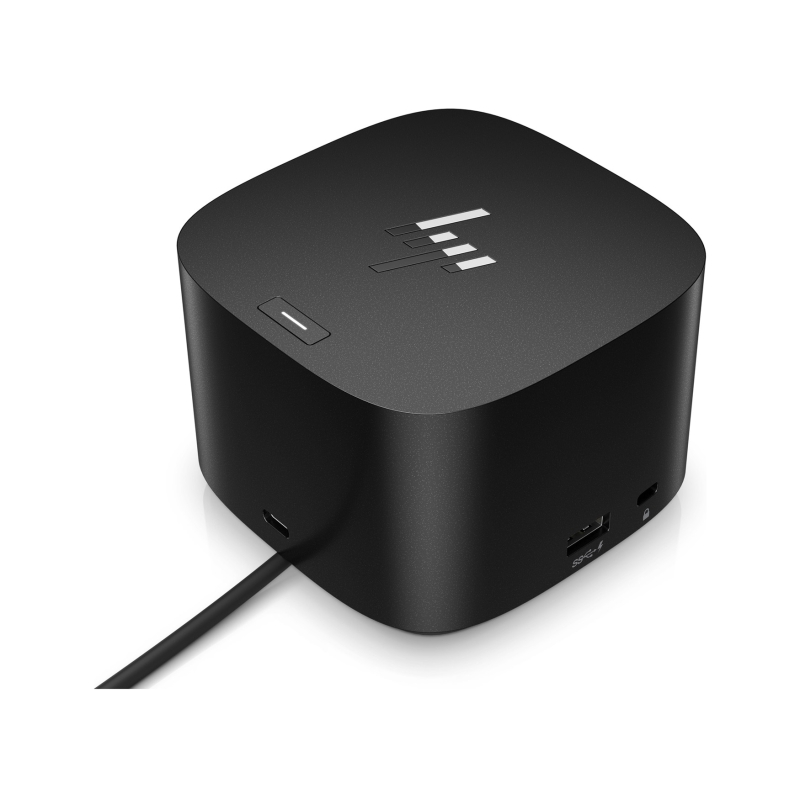 Station d'accueil HP Thunderbolt G4 120 W Thunderbolt 4 avec 13 ports - Prend en charge jusqu'à 4 écrans 4K - Vitesse Ethernet
