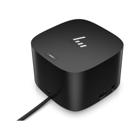 Station d'accueil HP Thunderbolt G4 120 W Thunderbolt 4 avec 13 ports - Prend en charge jusqu'à 4 écrans 4K - Vitesse Ethernet