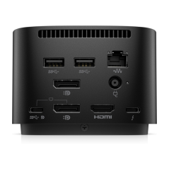 Station d'accueil HP Thunderbolt G4 120 W Thunderbolt 4 avec 13 ports - Prend en charge jusqu'à 4 écrans 4K - Vitesse Ethernet