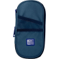 Trousse extensible Oxford B-Max - 1 grand compartiment - 2 poches extérieures - Fabriquée à partir de matériaux recyclés - Bleu