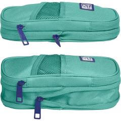 Trousse extensible Oxford B-Max - 1 grand compartiment - 2 poches extérieures - Fabriquée à partir de matériaux recyclés