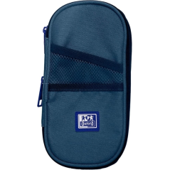 LOT de 5 Trousse extensible Oxford B-Max - 1 grand compartiment - 2 poches extérieures - Fabriquée à partir de matériaux