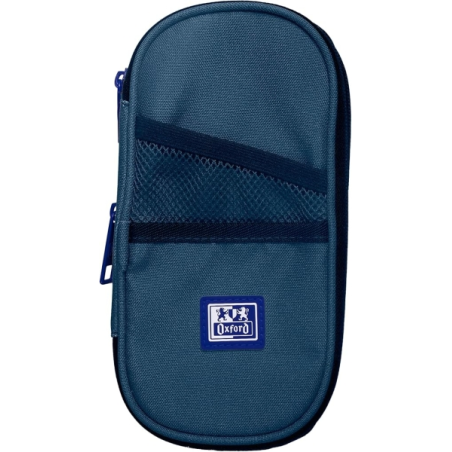 LOT de 5 Trousse extensible Oxford B-Max - 1 grand compartiment - 2 poches extérieures - Fabriquée à partir de matériaux