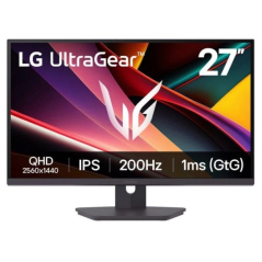Moniteur haut de gamme LG UltraGear 27" IPS QHD 200 Hz HDR400 FreeSync - Temps de réponse de 1 ms - Hauteur, inclinaison et