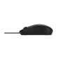 Souris laser USB HP 128 - Capteur réglable 1200 DPI - Design ergonomique ambidextre - 3 boutons et molette de défilement - Plug