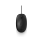 Souris USB HP 125 - Capteur optique 1200 DPI - Design ergonomique ambidextre - 3 boutons et molette de défilement - Noire
